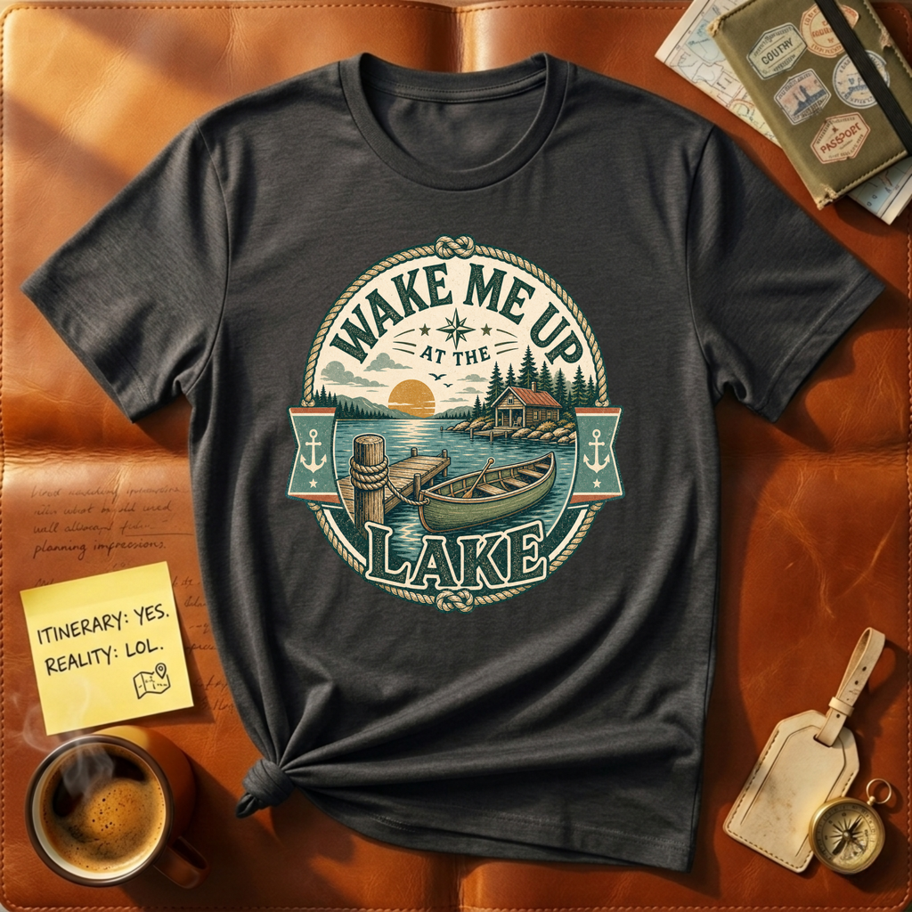 Wake Me Up At The Lake T-Shirt