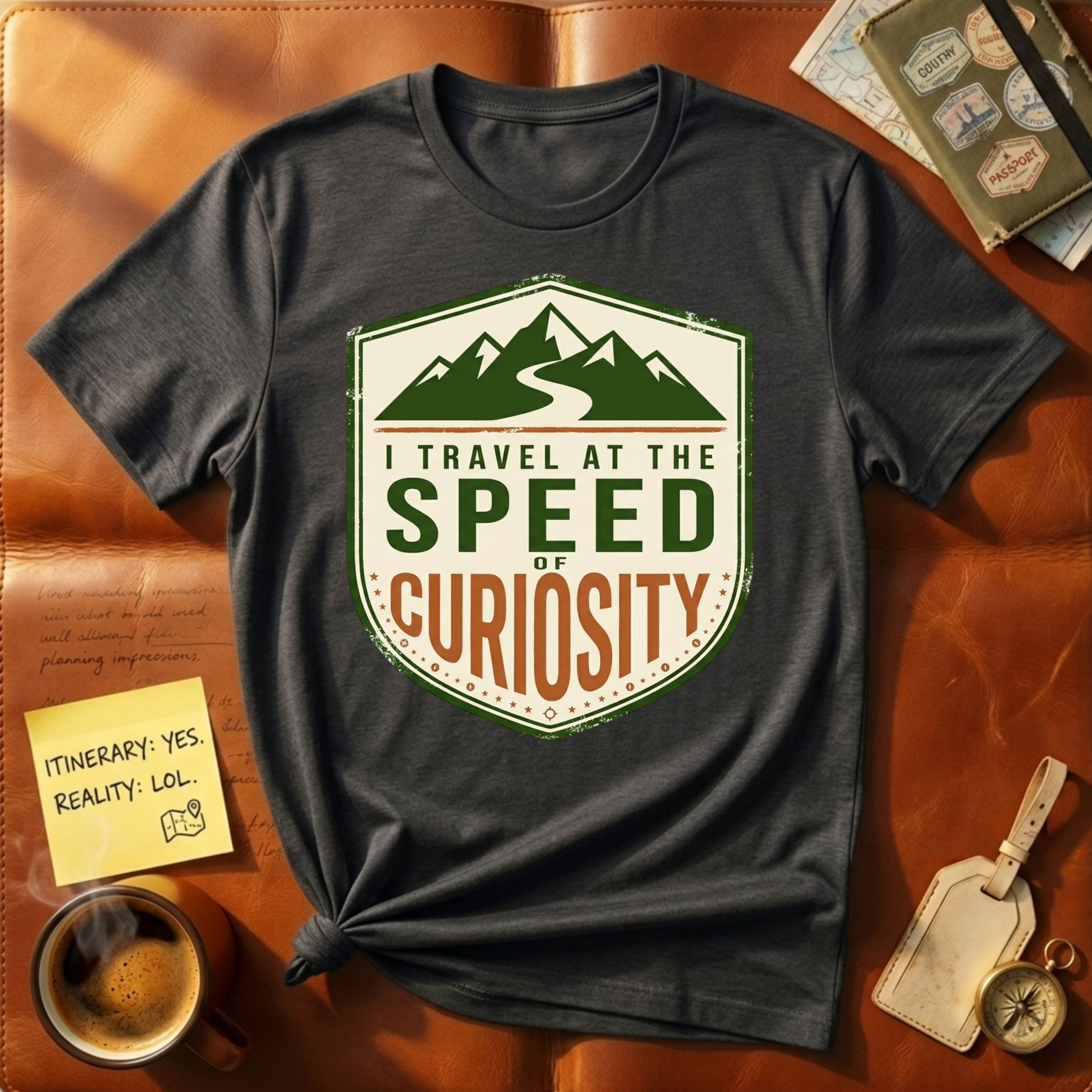 I Travel at the Speed of Curiousity T-Shirt