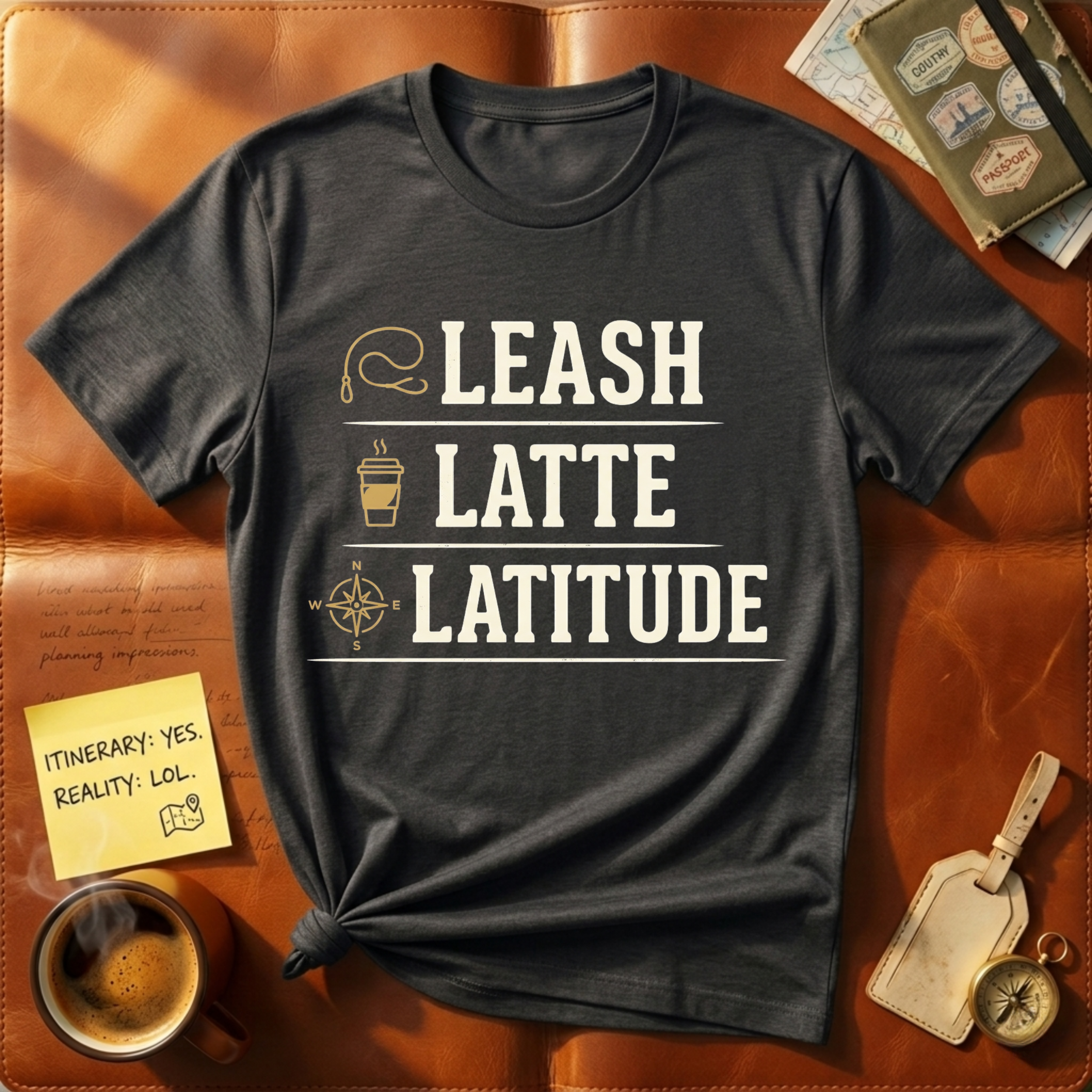 Lease Latte Latitude T-Shirt