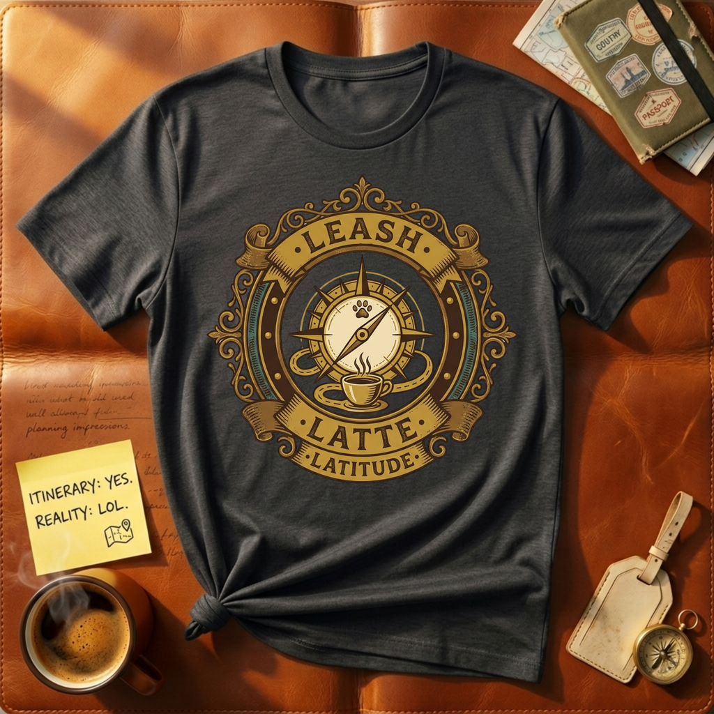 Leash Latte Latitude T-Shirt
