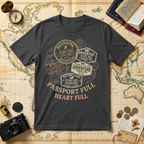 Passport Full Heart Full T-Shirt