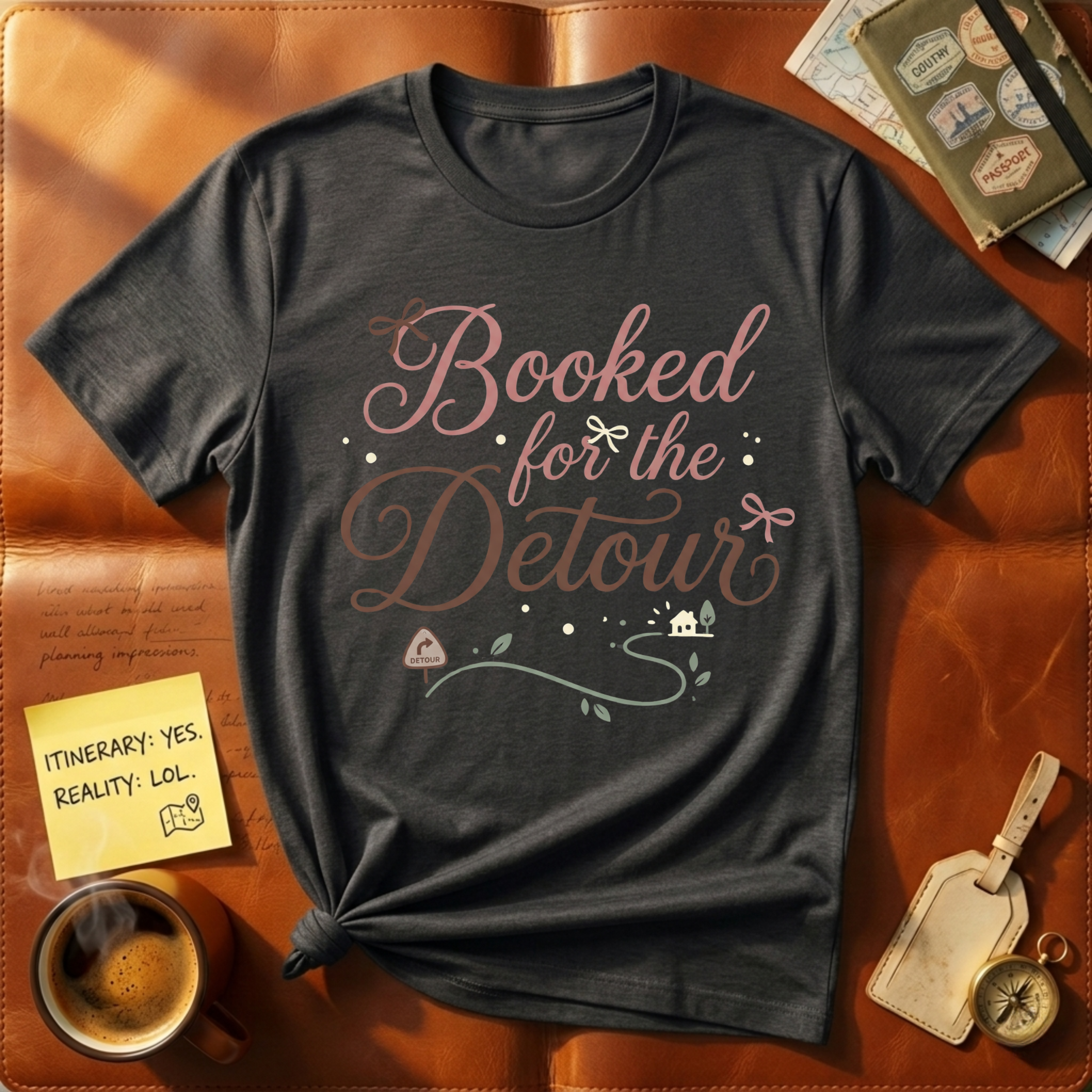Booked For The Detour T-Shirt