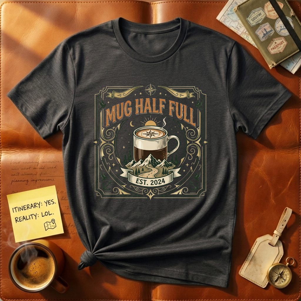 Mug Half Full T-Shirt