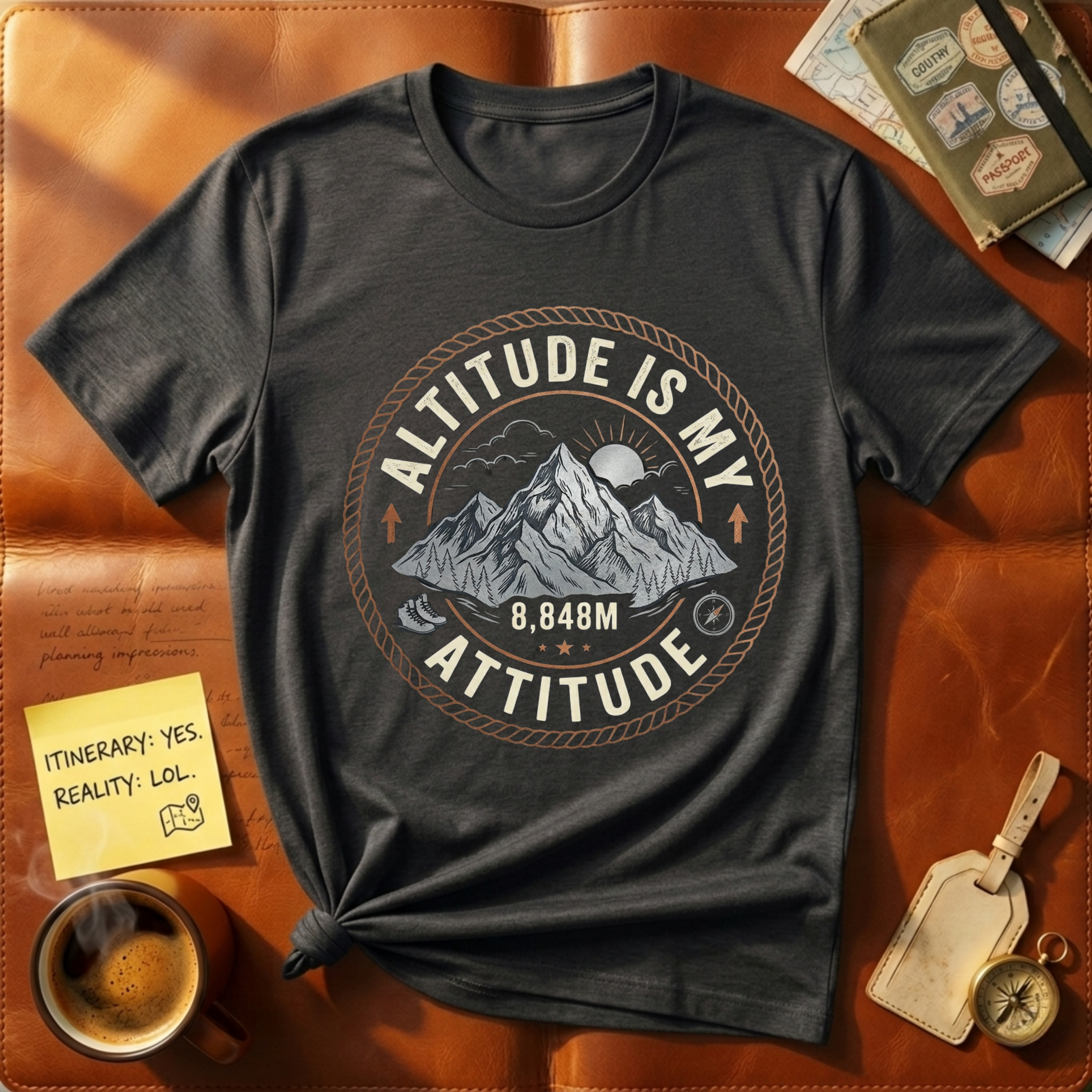 Altitude is my attitude T-Shirt