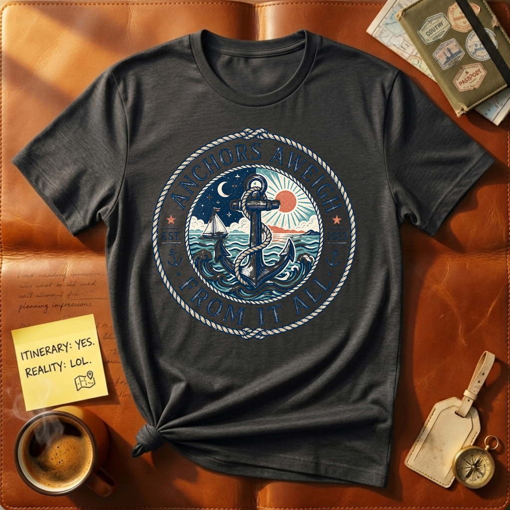 Anchors Aweigh From It All T-Shirt
