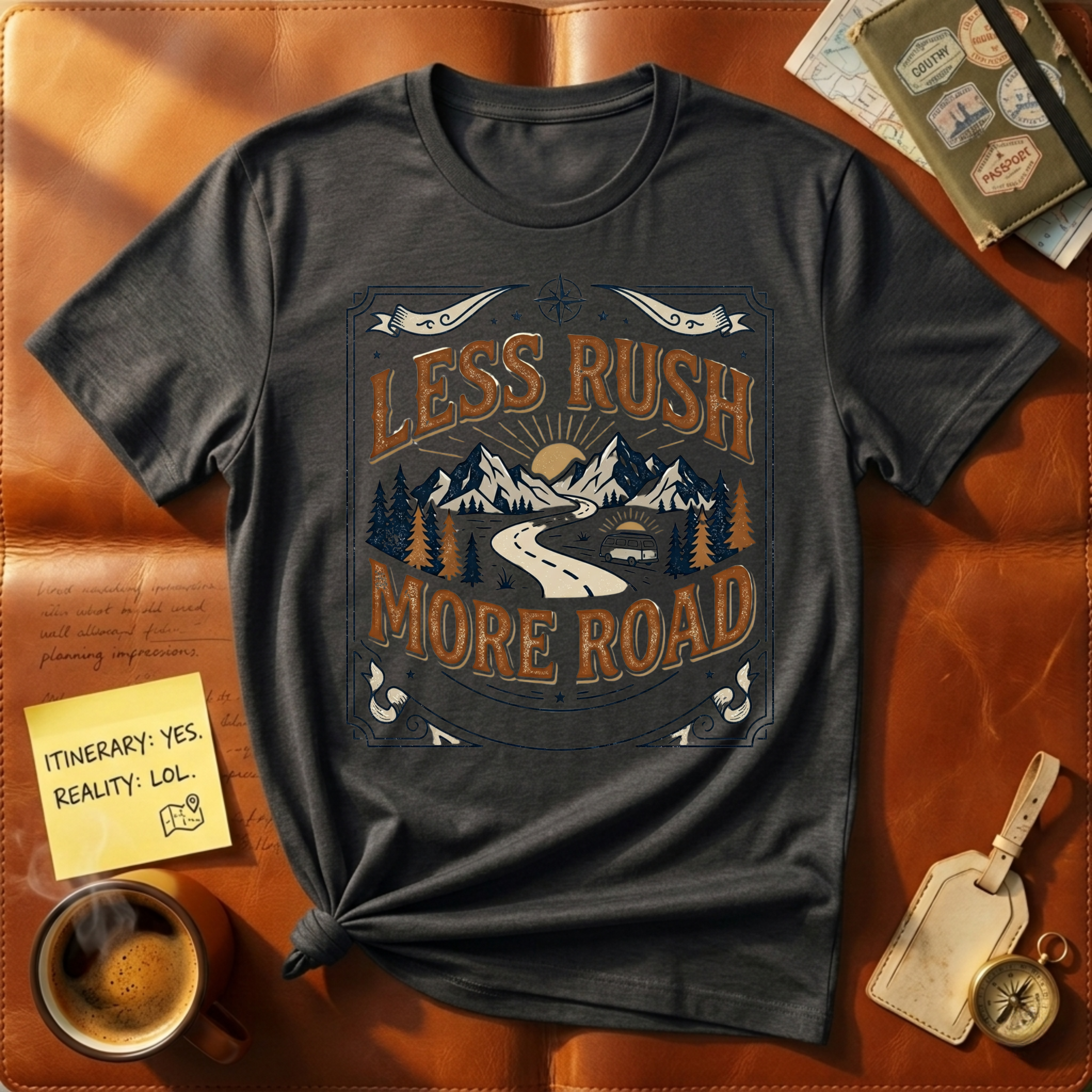 Less Rush More Road T-Shirt