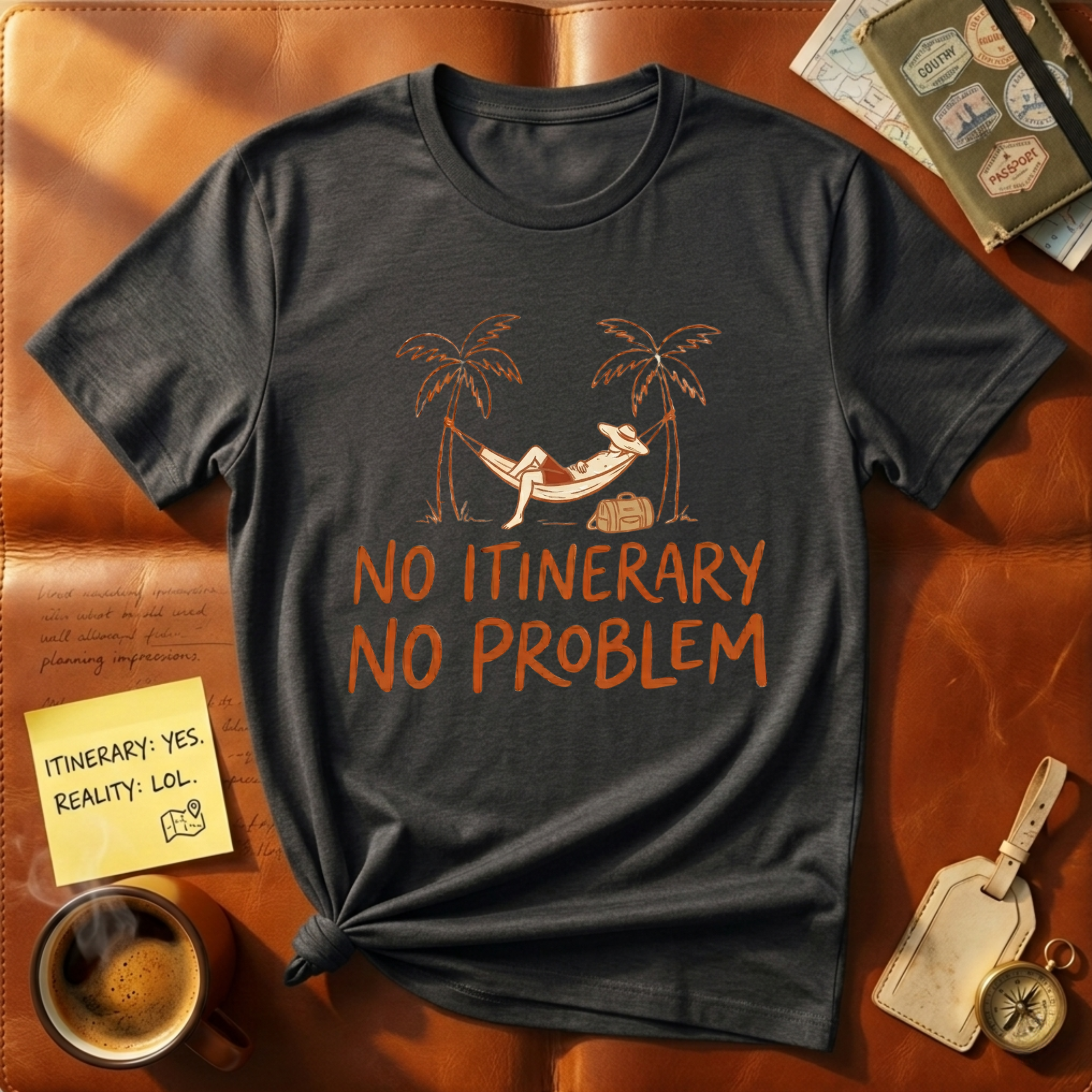 No Itinerary No Problem T-Shirt
