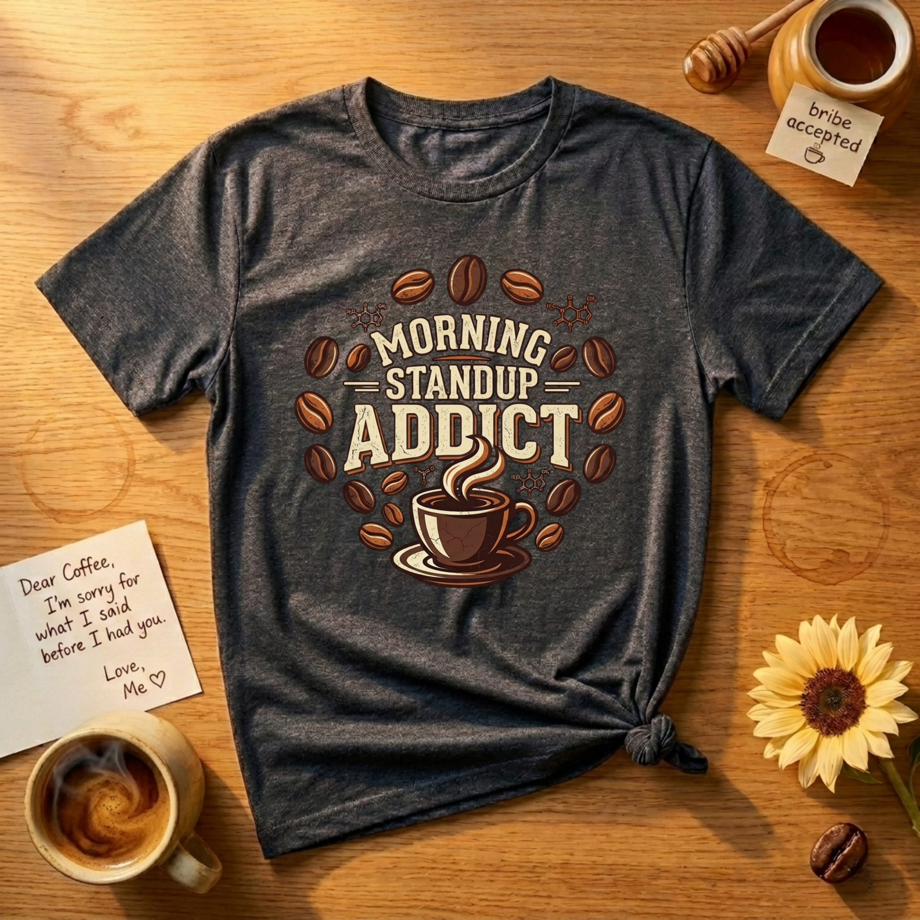 Morning Standup Addict T-Shirt