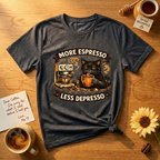 More Espresso Less Depresso T-Shirt