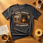 More Espresso Less Depresso T-Shirt
