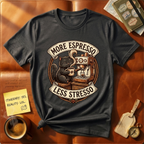 More Espresso Less Stresso T-Shirt
