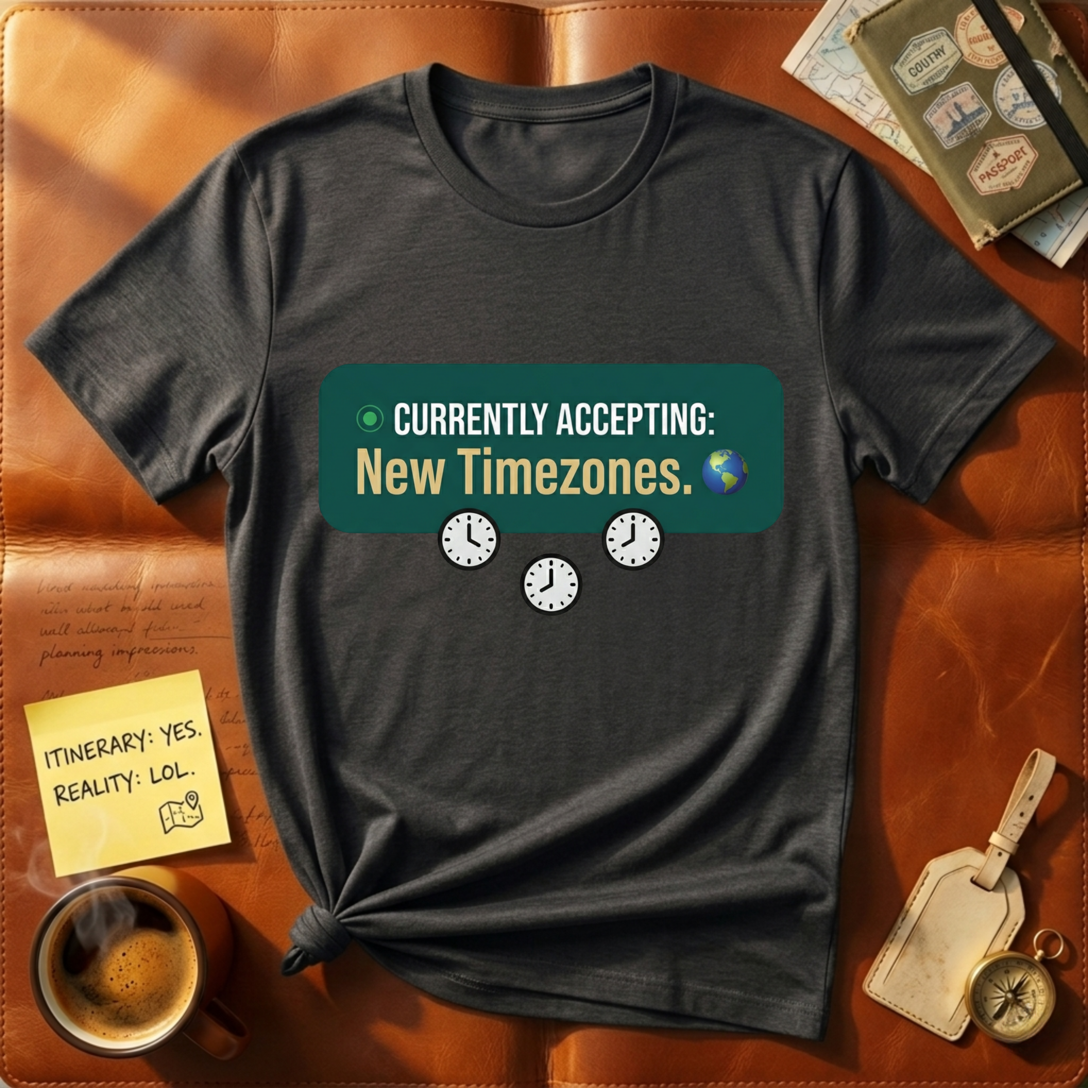 Currently Accepting New Timezones T-Shirt