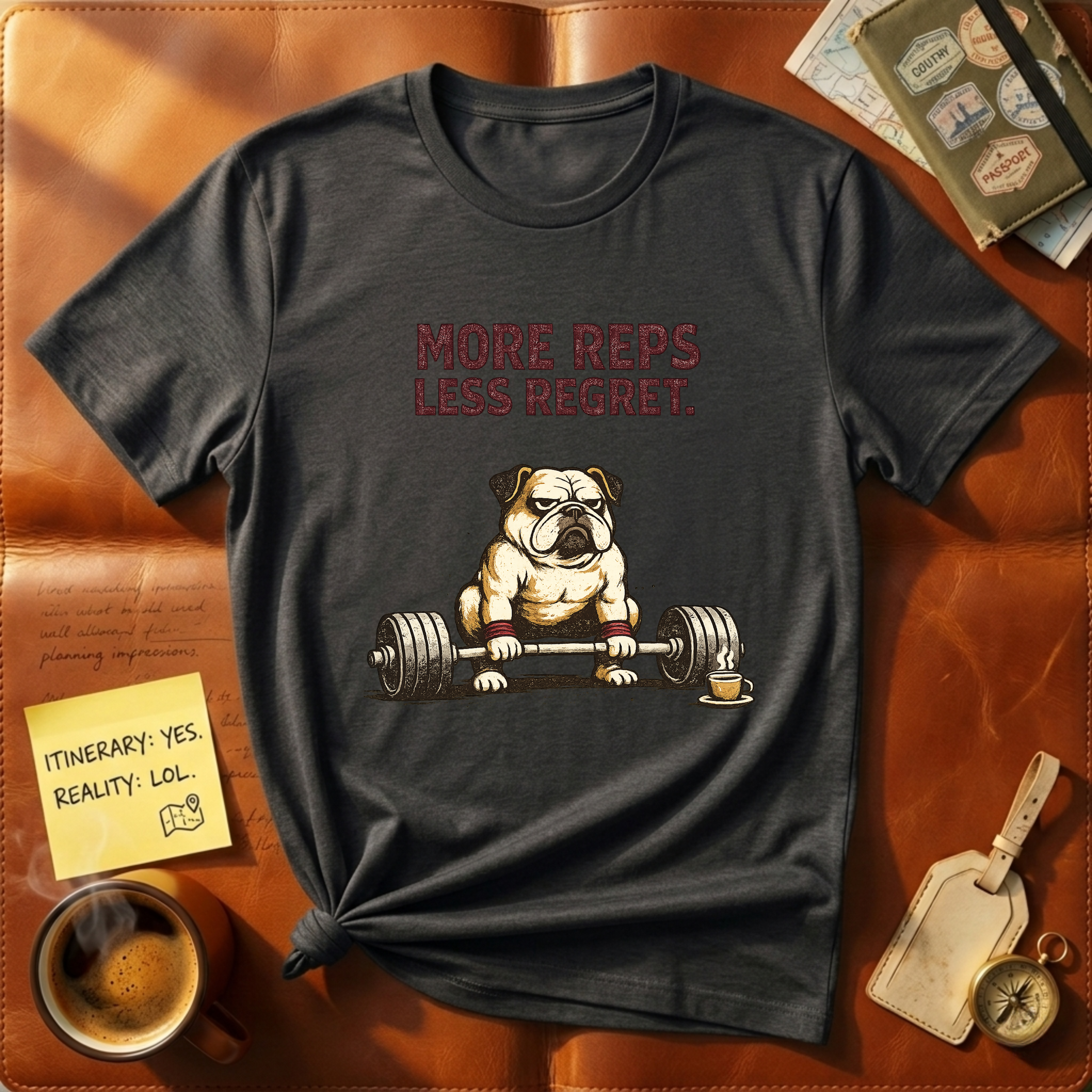 More Reps Less Regret T-Shirt