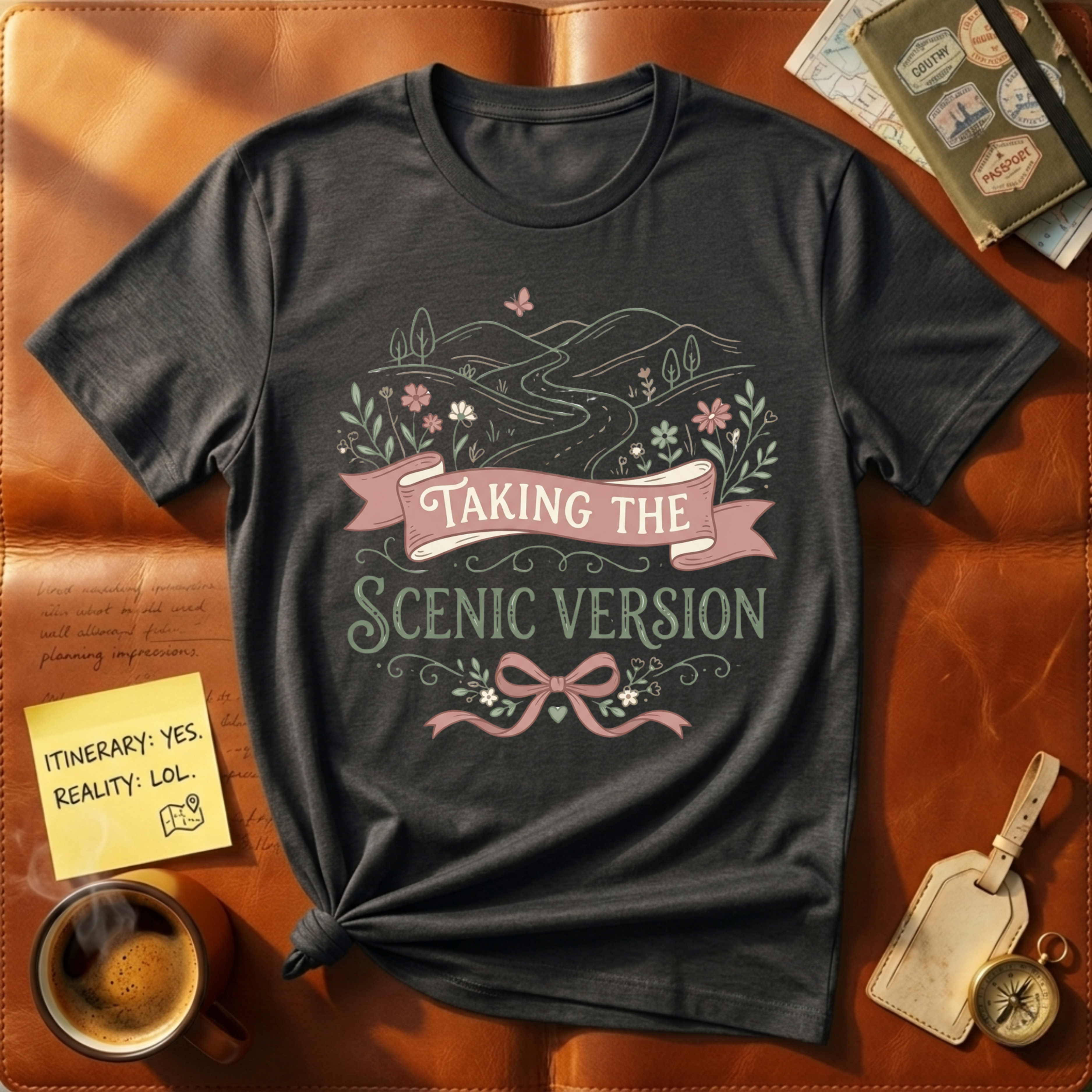Taking The Scenic Version T-Shirt