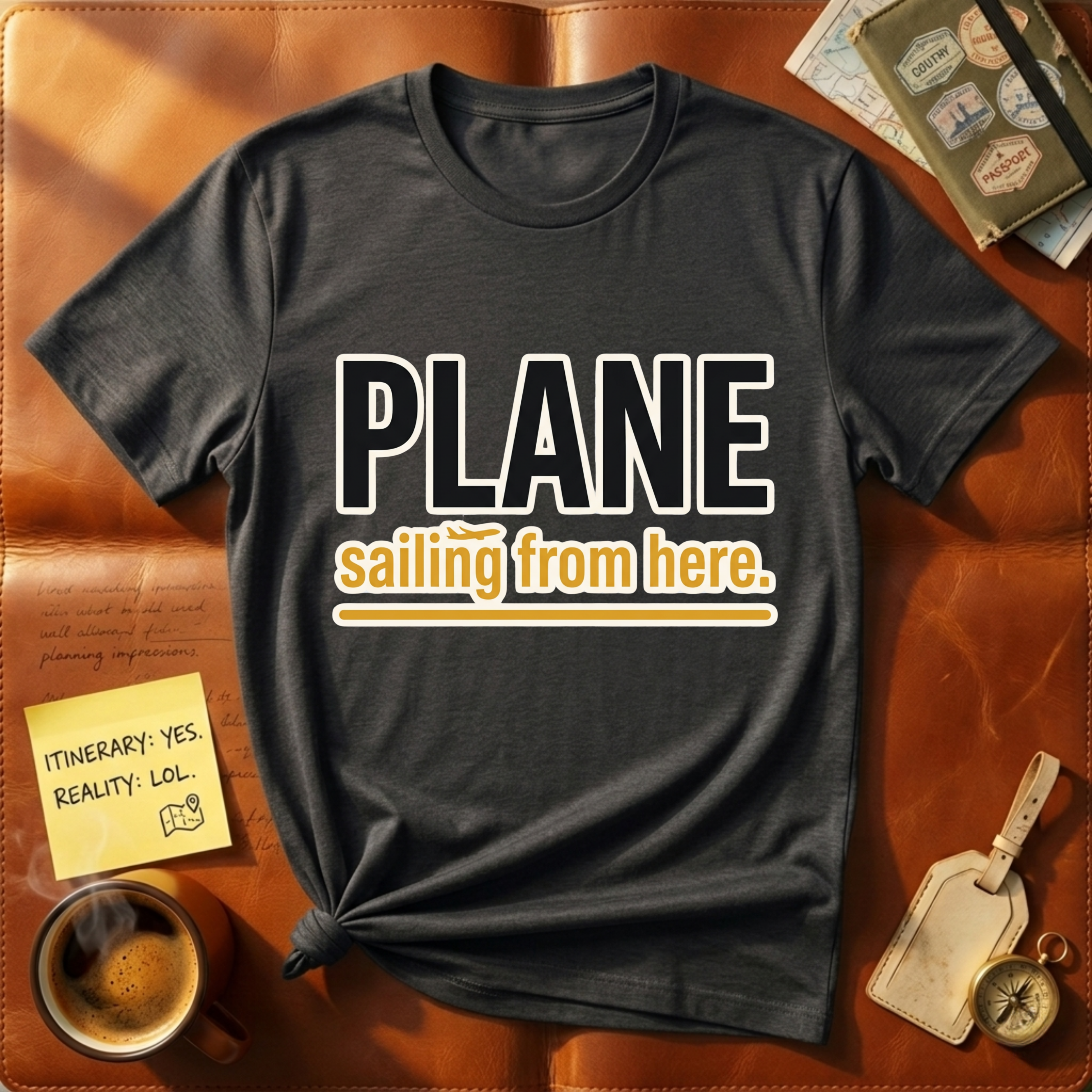 Plane Sailing From Here T-Shirt