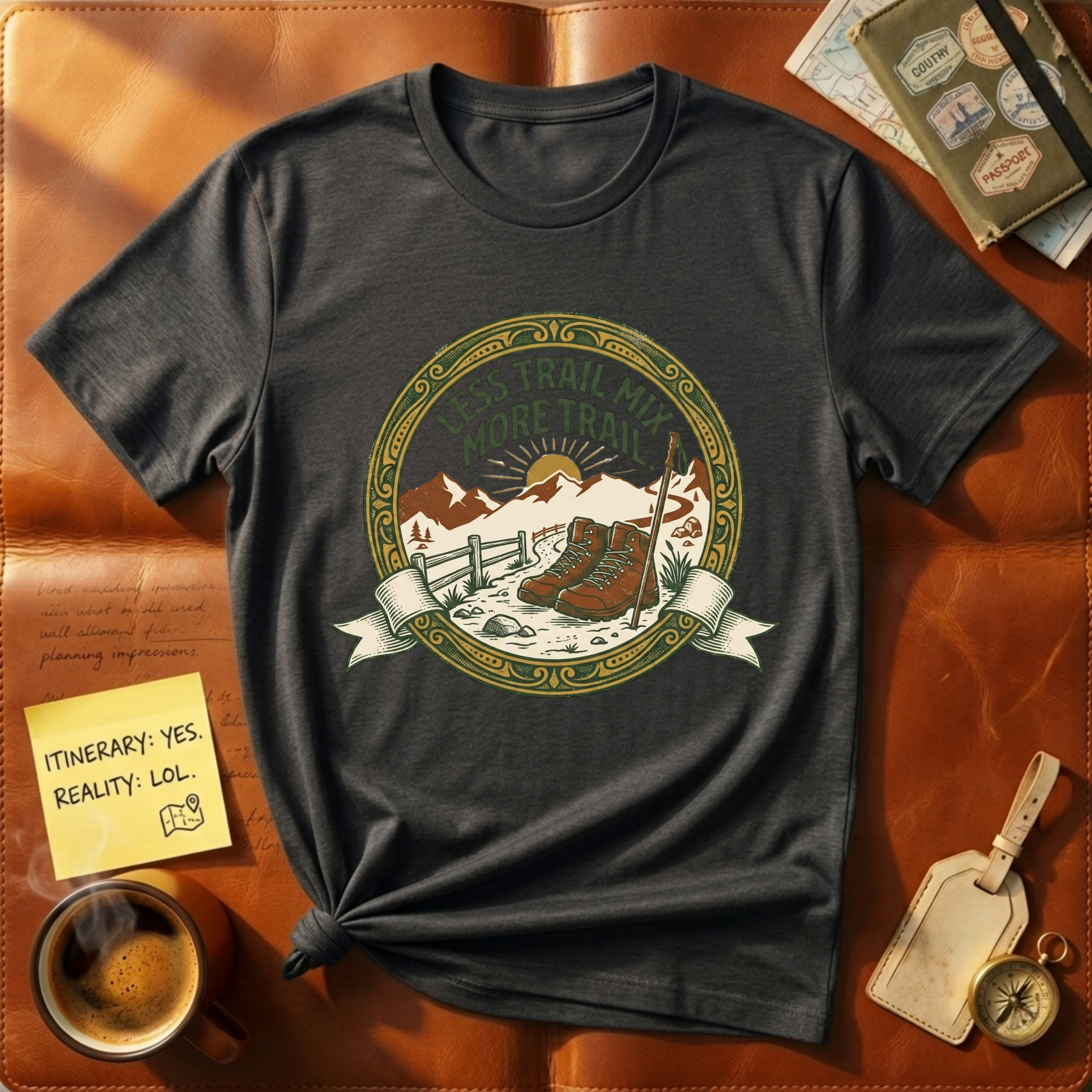Less Trail Mix More Trail T-Shirt