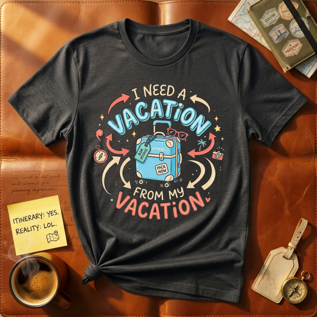 I Need A Vacation From My Vacation T-Shirt