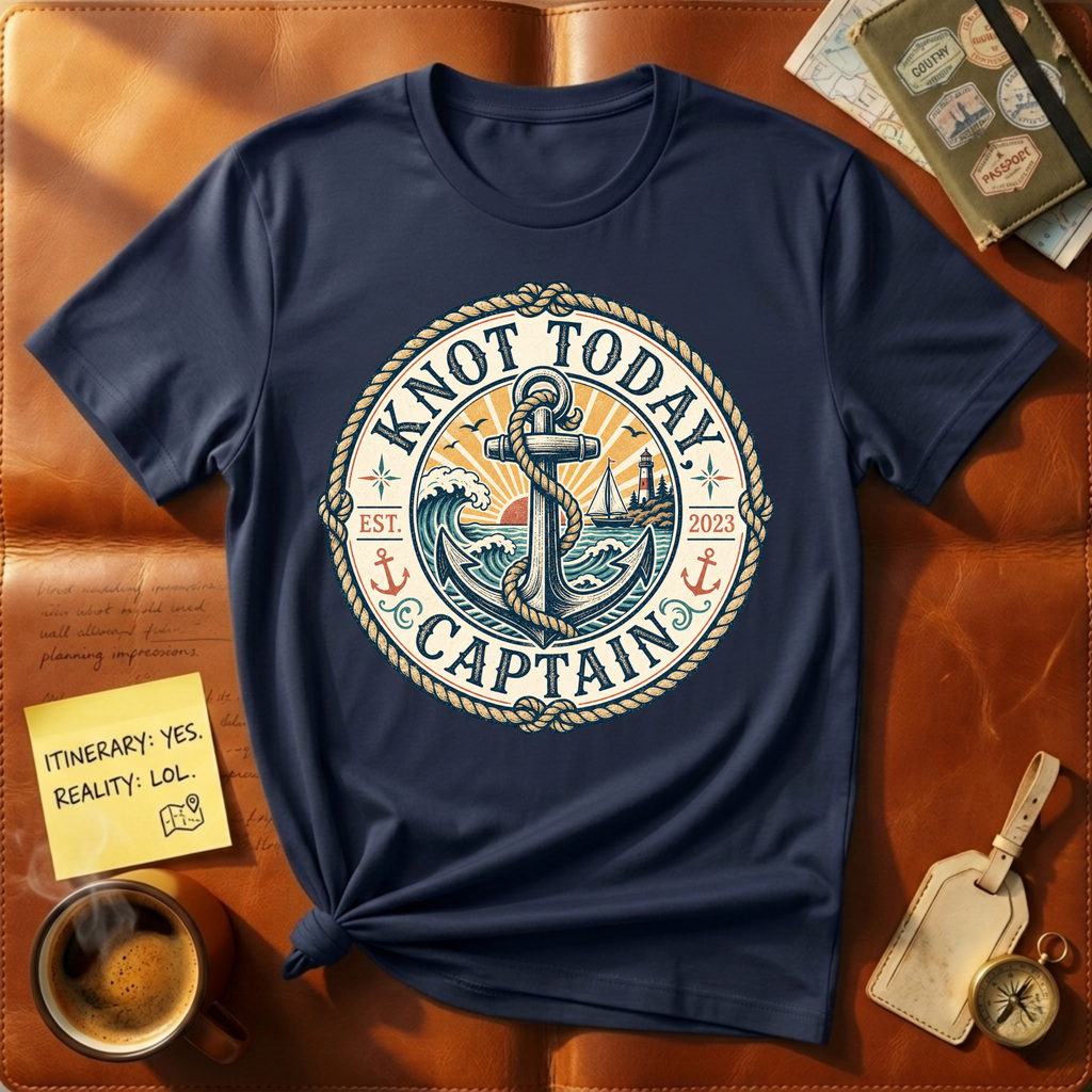 Knot Today Captain T-Shirt