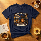 More Espresso Less Depresso T-Shirt
