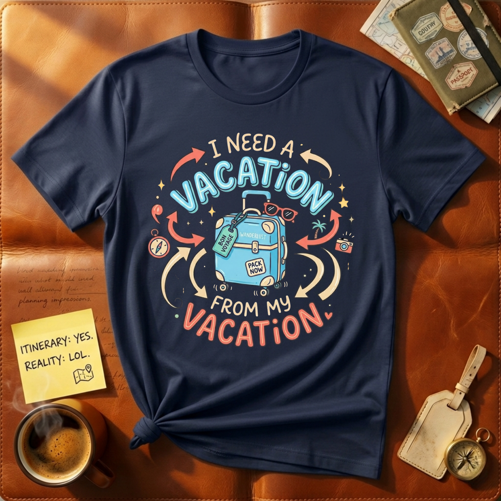 I Need A Vacation From My Vacation T-Shirt