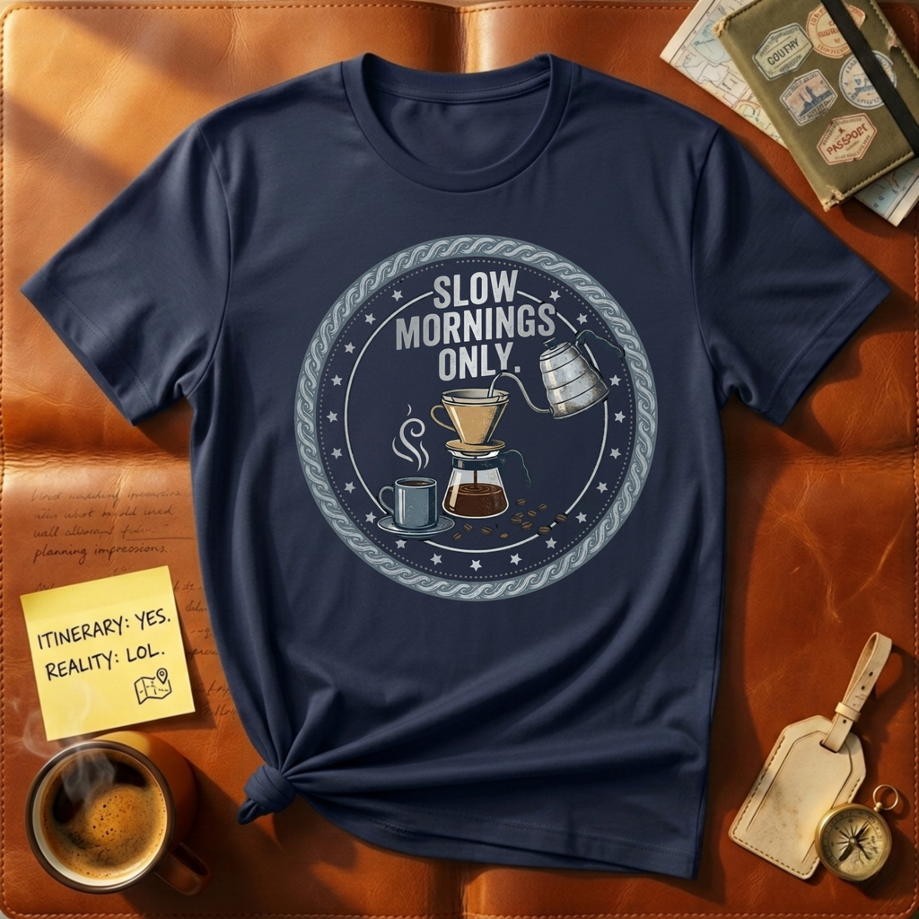 Slow Mornings Only T-Shirt