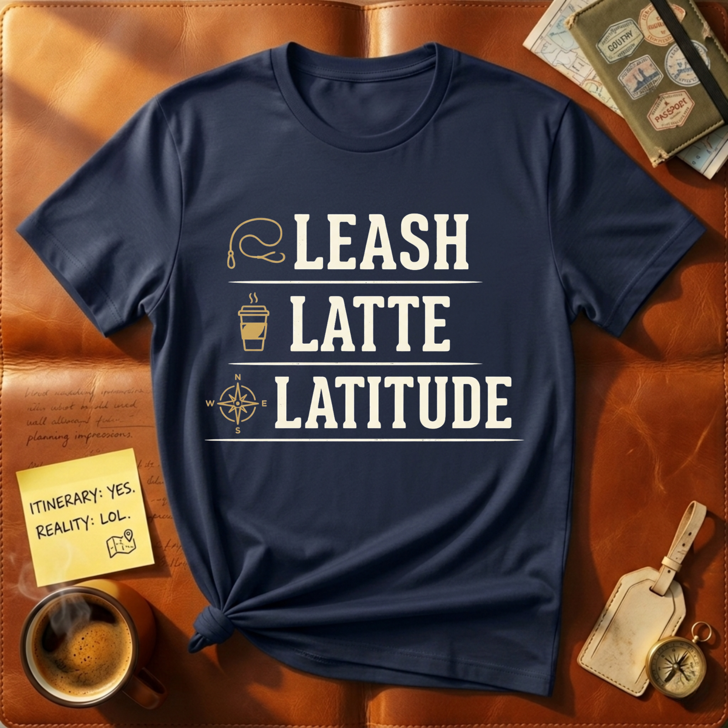 Lease Latte Latitude T-Shirt