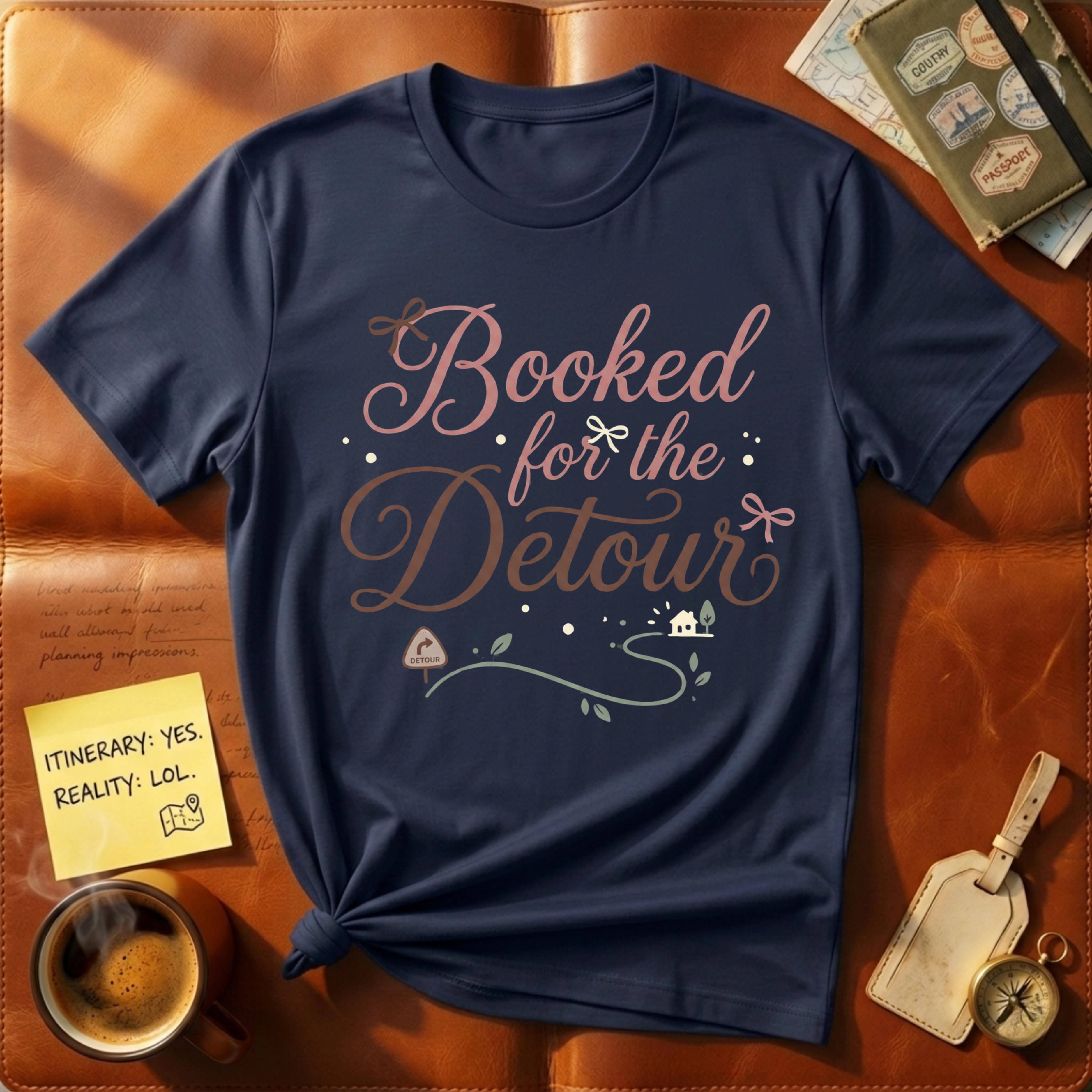Booked For The Detour T-Shirt
