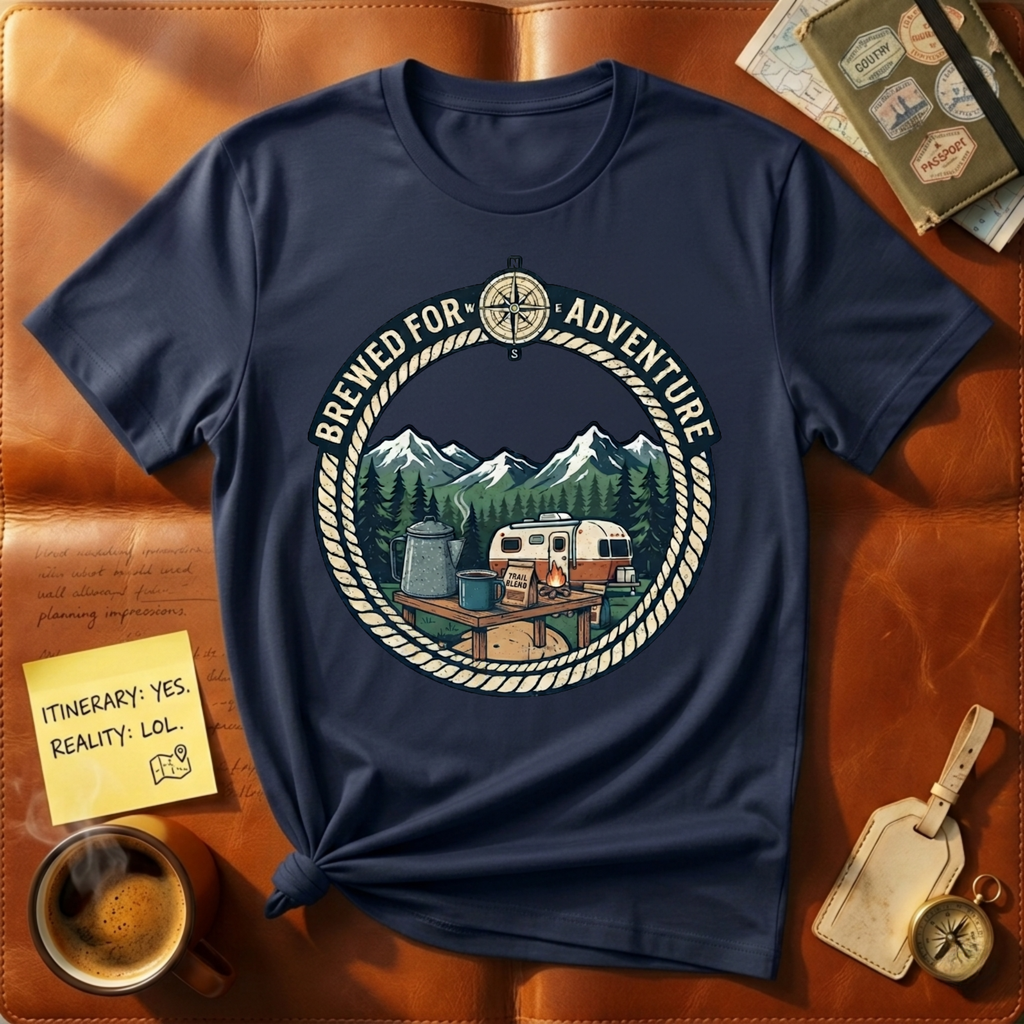 Brewed For Adventure T-Shirt