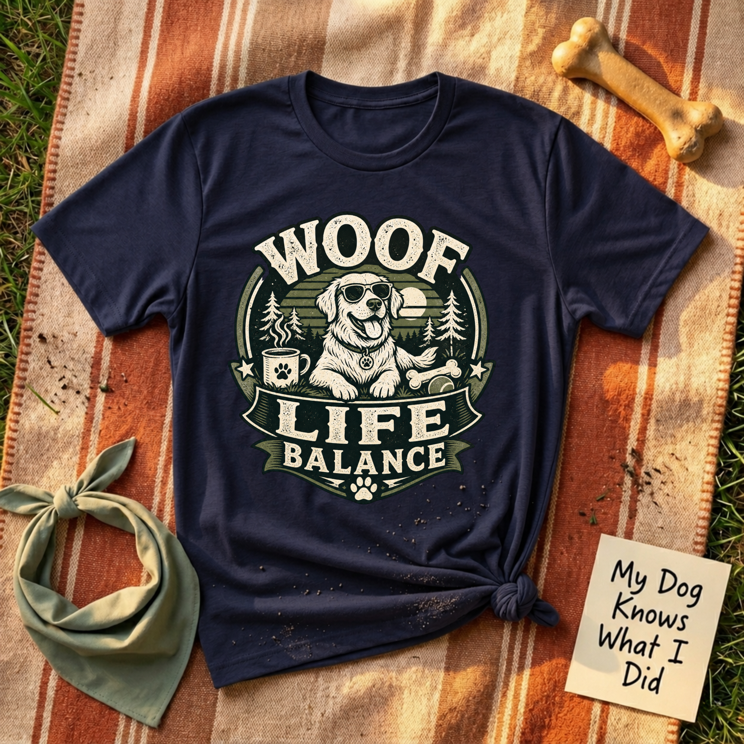 Woof Life Balance T-Shirt