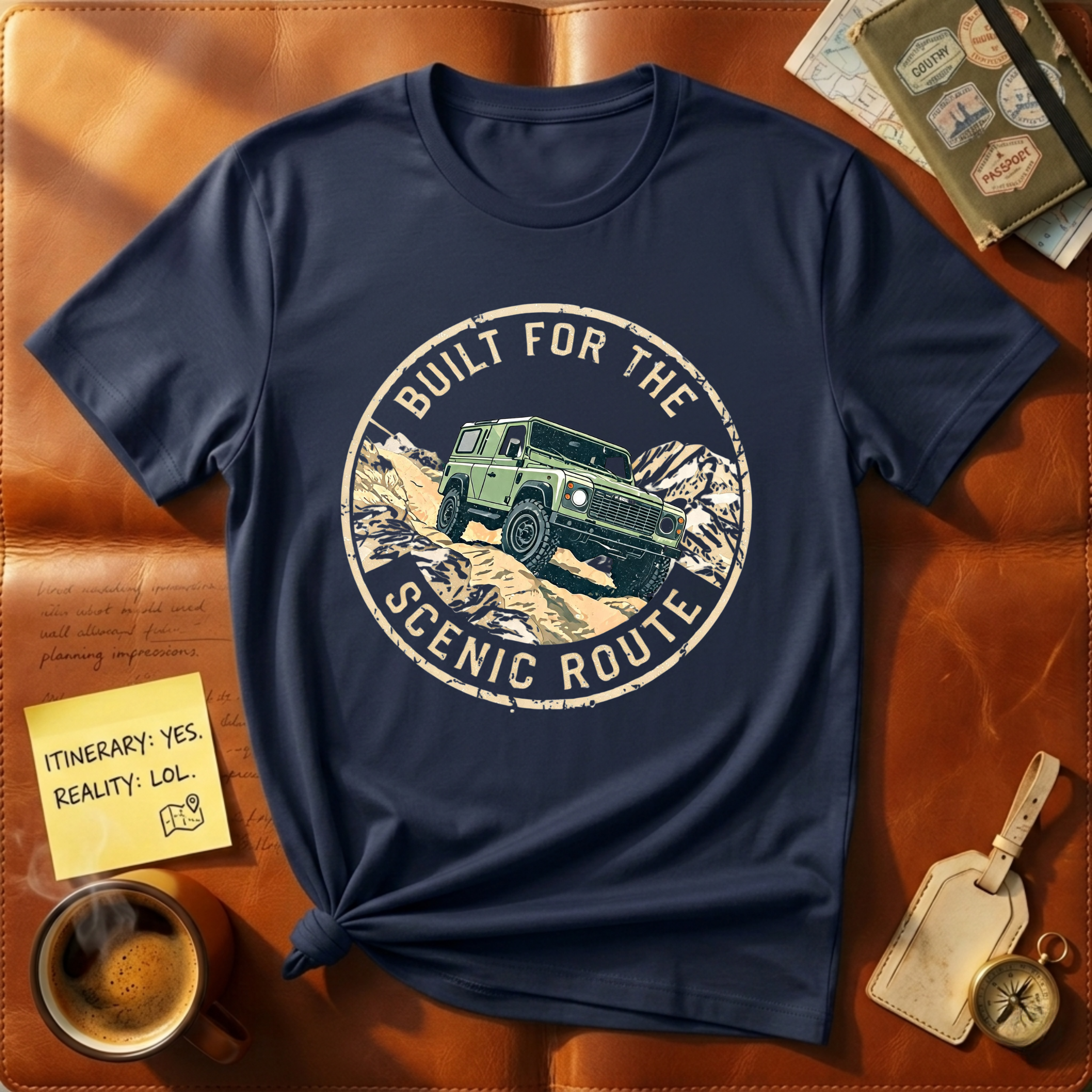 Build For The Scenic Route T-Shirt