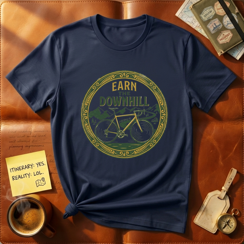 Earn The Downhill T-Shirt