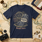 Passport Full Heart Full T-Shirt