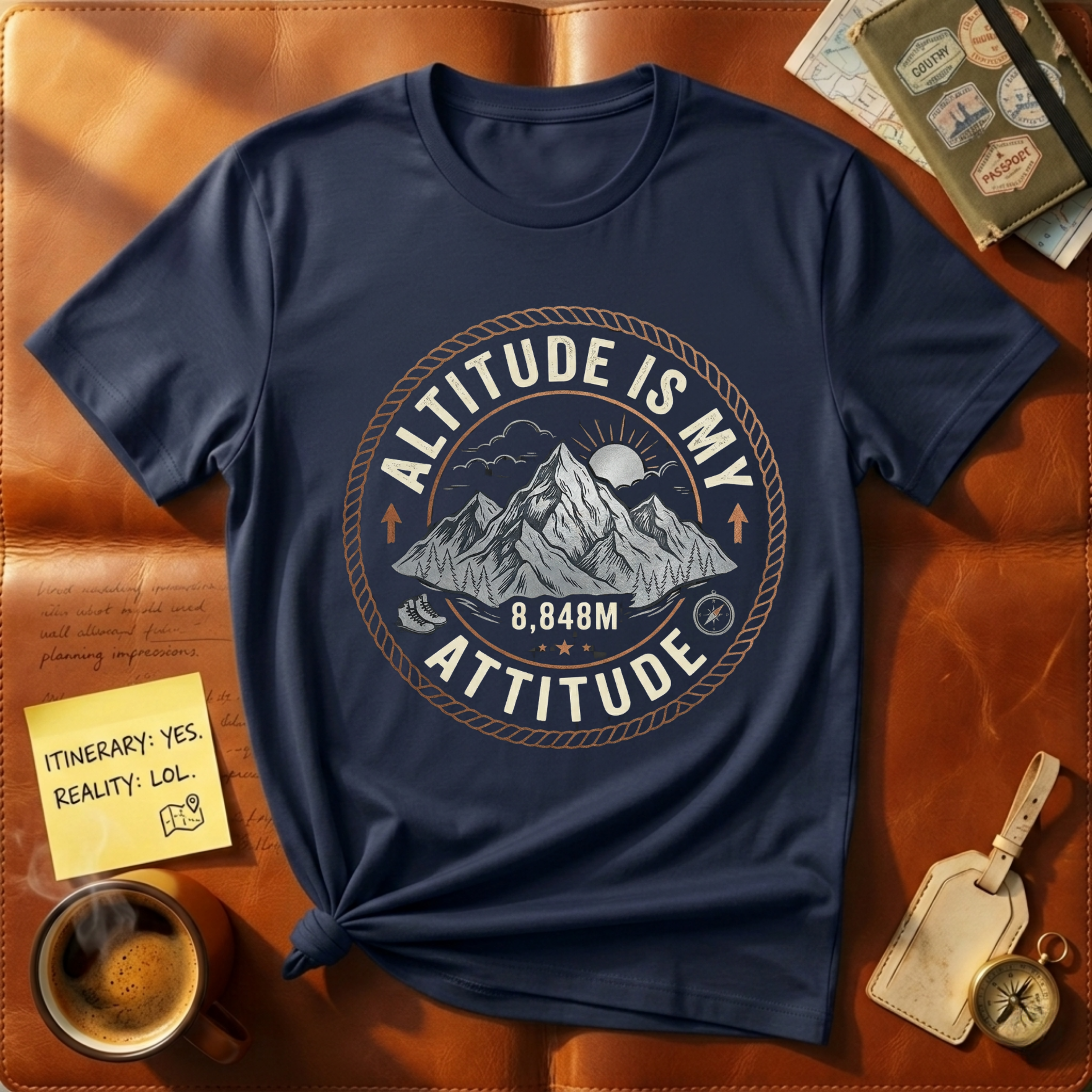 Altitude is my attitude T-Shirt