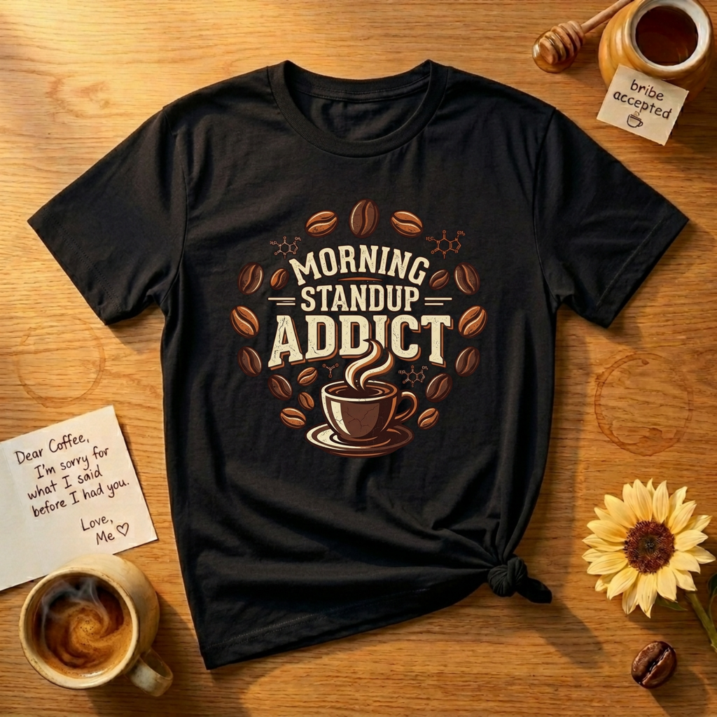 Morning Standup Addict T-Shirt