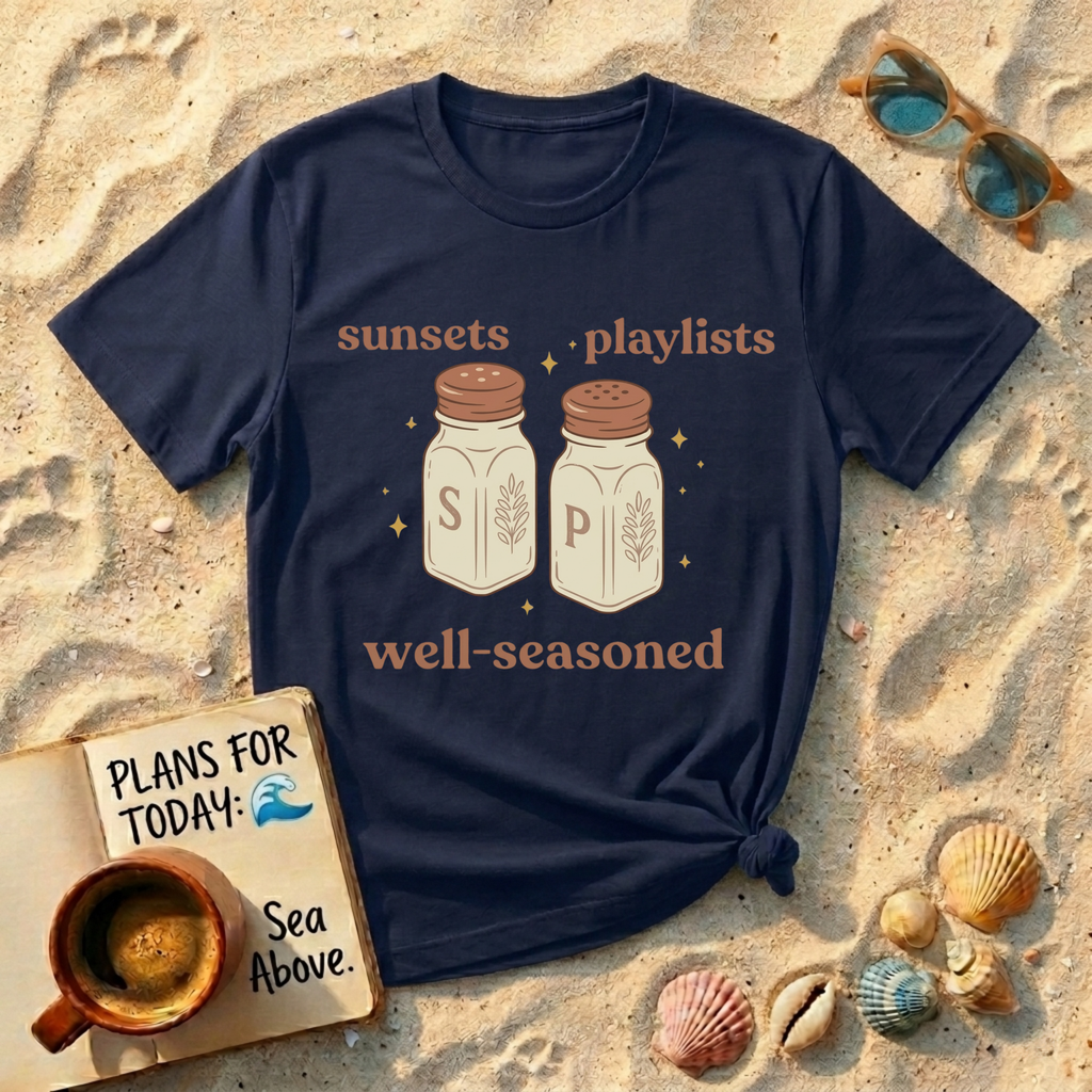 Sunsets Playlists, Well Seasoned T-Shirt