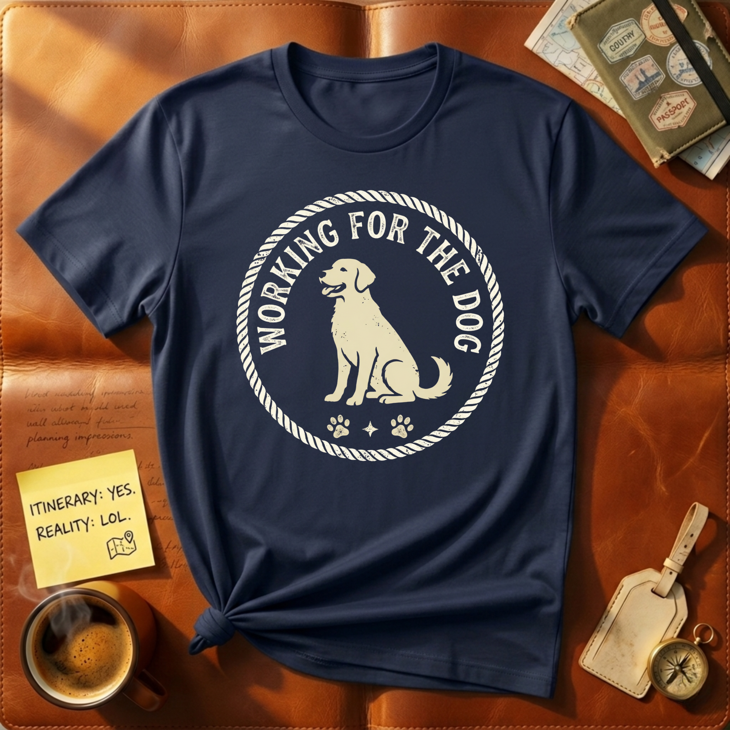 Working  For the Dog T-Shirt