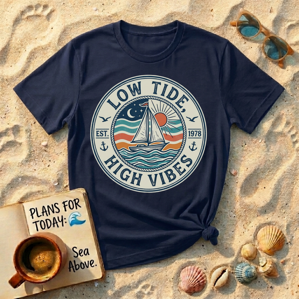 Low Tide High Vibes T-Shirt