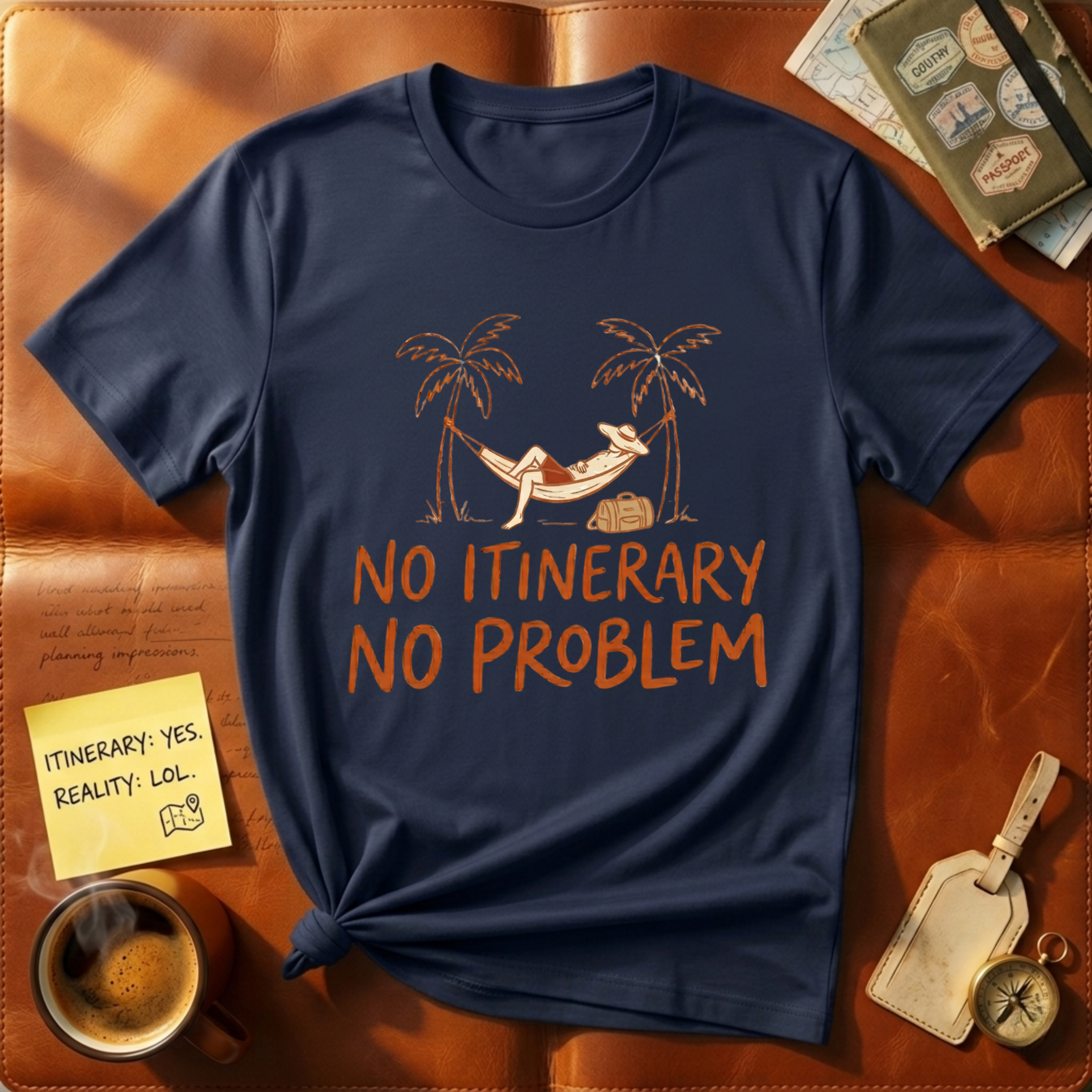 No Itinerary No Problem T-Shirt