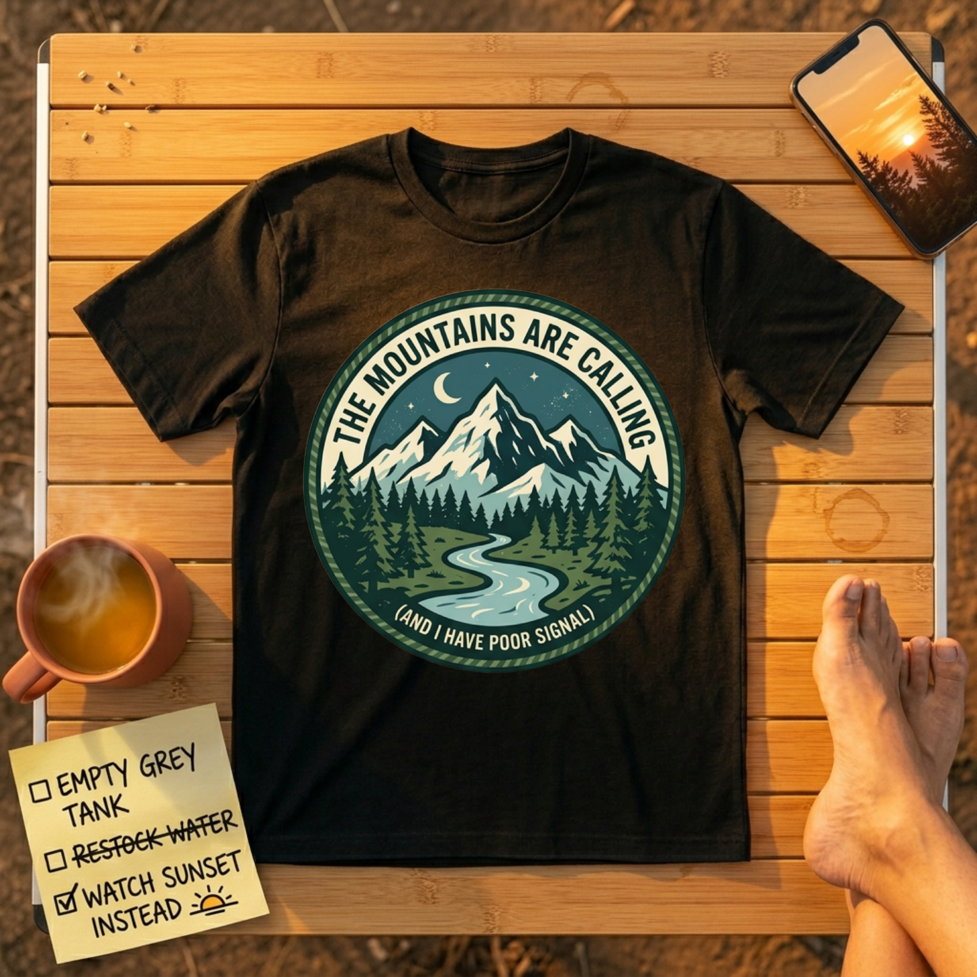 The Mountains Are Calling T-Shirt