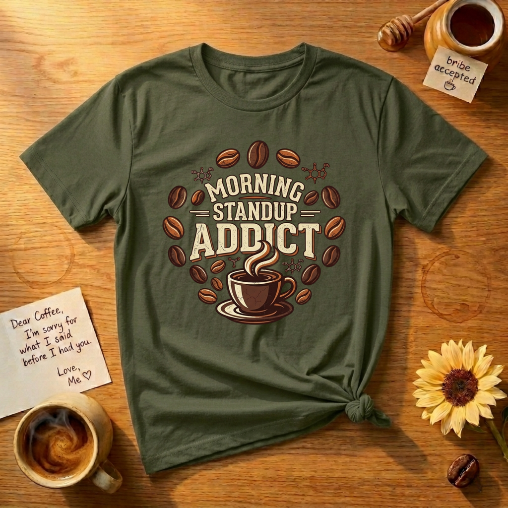 Morning Standup Addict T-Shirt