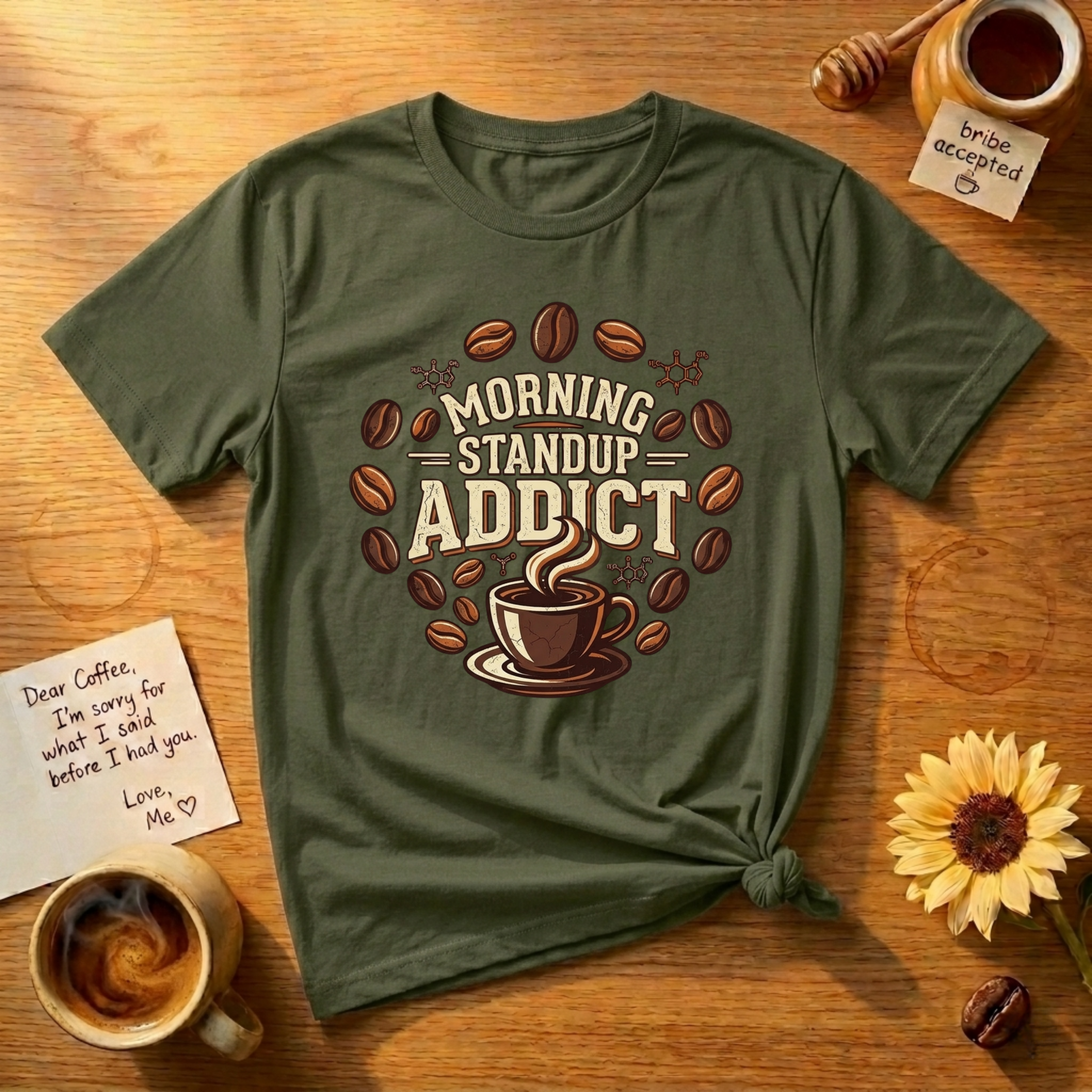 Morning Standup Addict T-Shirt