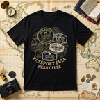 Passport Full Heart Full T-Shirt
