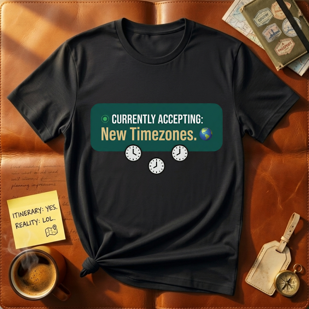 Currently Accepting New Timezones T-Shirt