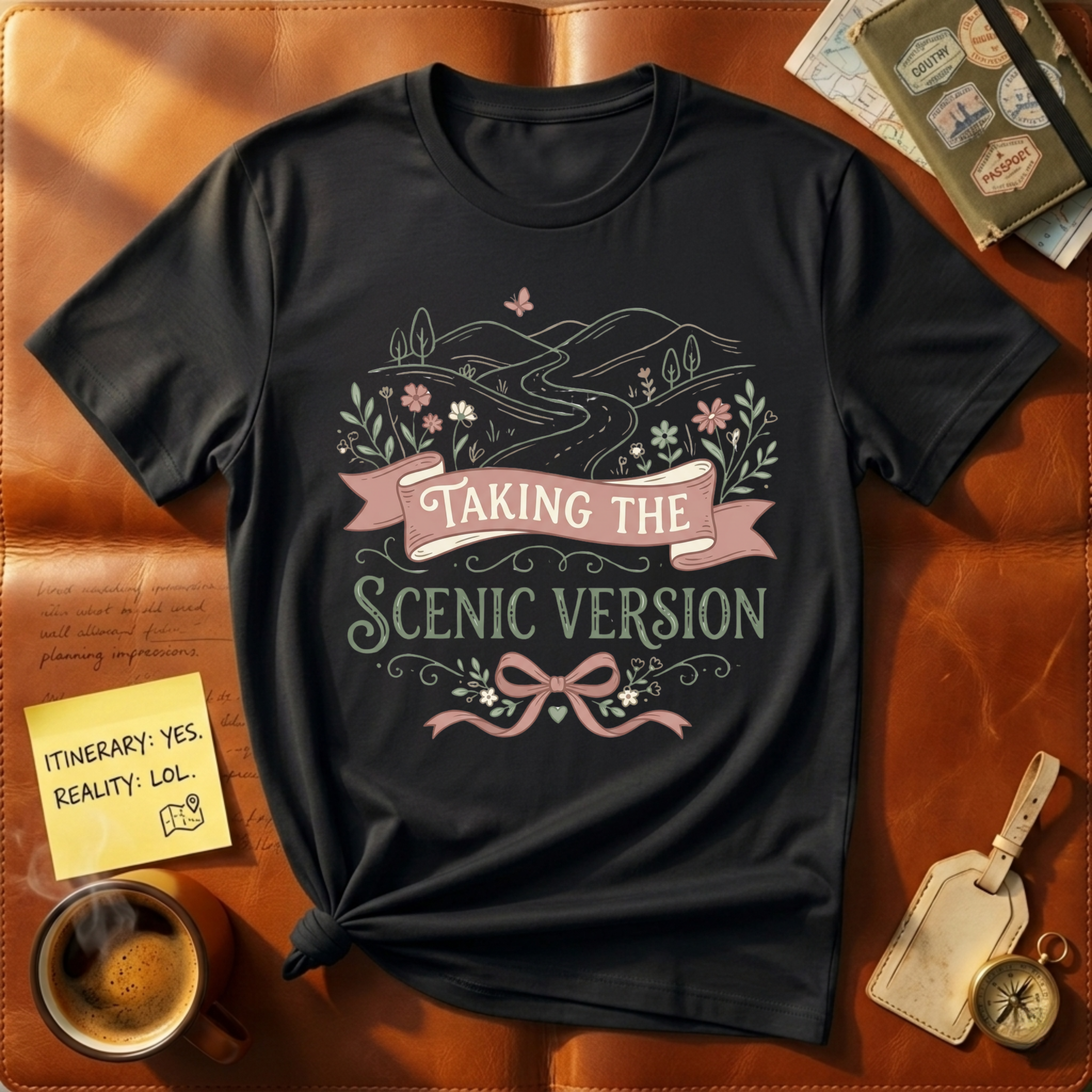 Taking The Scenic Version T-Shirt