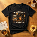 More Espresso Less Depresso T-Shirt