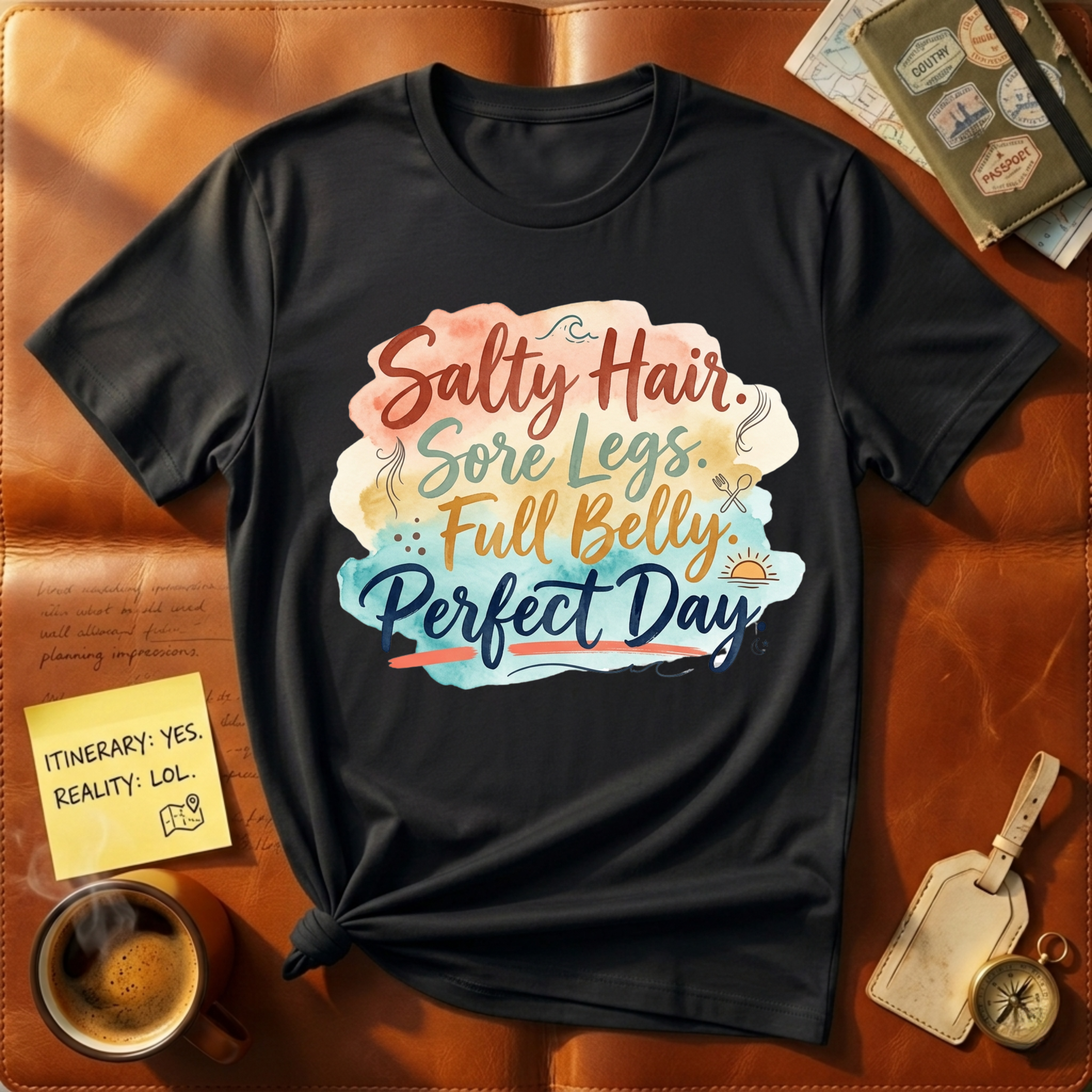 Salty Hair Sore Legs T-Shirt