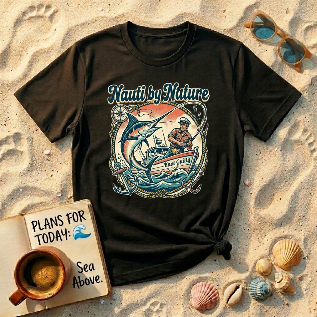 Nauti By Nature Fishing T-Shirt