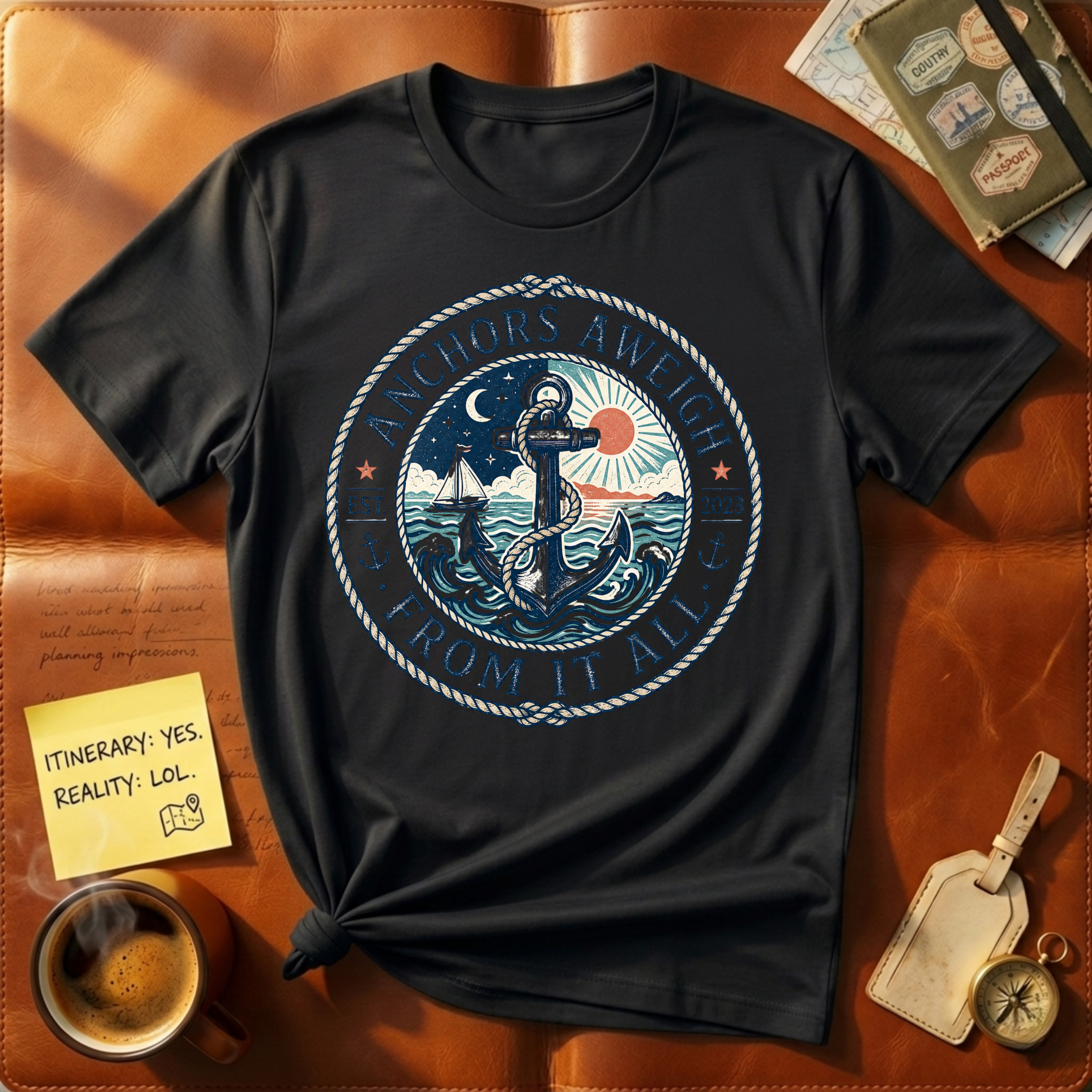 Anchors Aweigh From It All T-Shirt