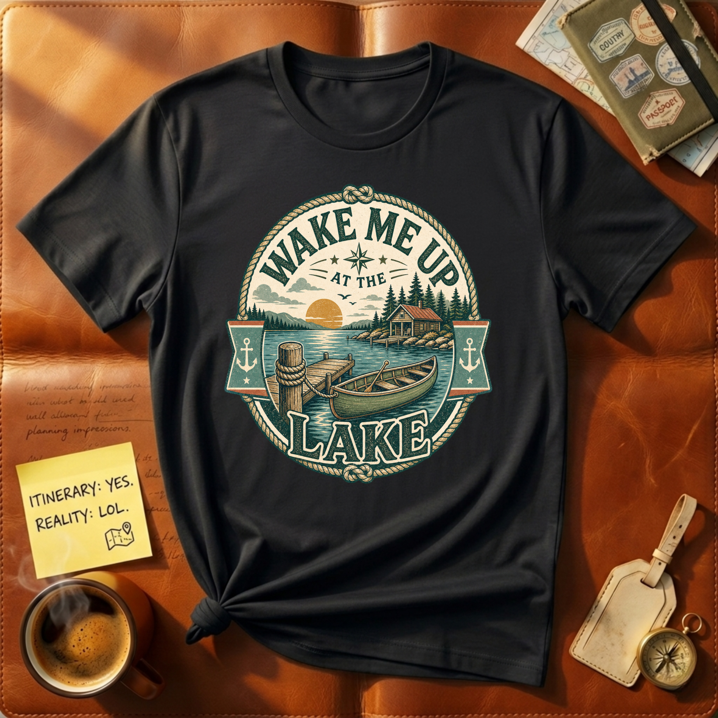 Wake Me Up At The Lake T-Shirt