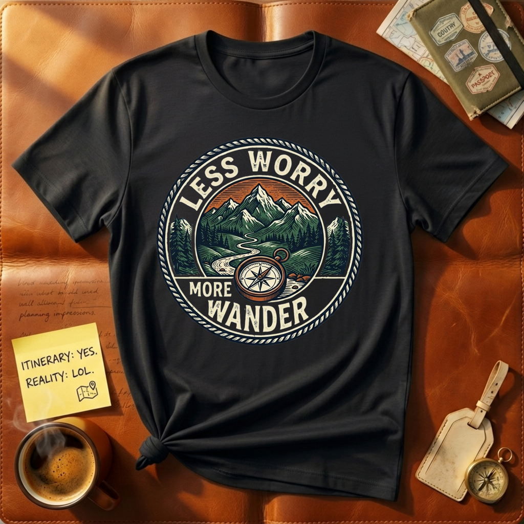 Less Worry More Wander T-Shirt